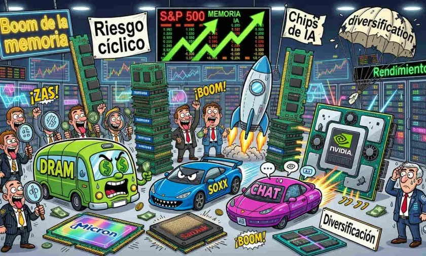 Tres ETF de IA para aprovechar el boom de los chips de memoria