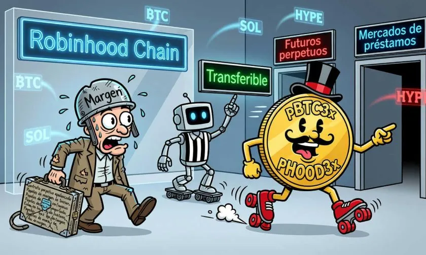 Robinhood Chain DEX Arcus convierte cuentas de futuros perpetuos en tokens ERC-20 transferibles