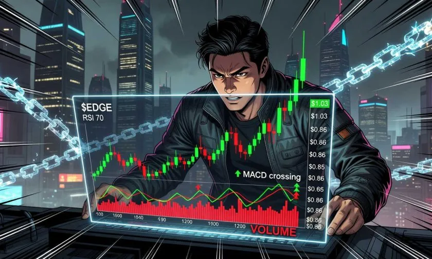 Edge explota un 19% en 24 horas ante volumen récord