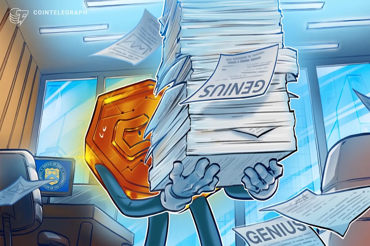 Nova diretriz da OCC estabelece reservas e resgates para stablecoins