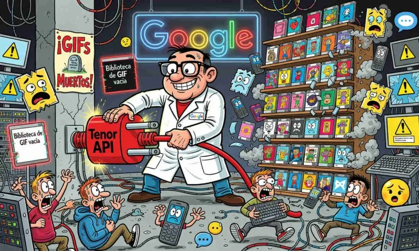 Google apaga la API de Tenor y deja sin bibliotecas GIF a otras aplicaciones