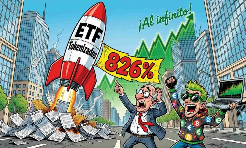 Crecimiento del 826% en ETF tokenizados alcanza USD $611,5 millones