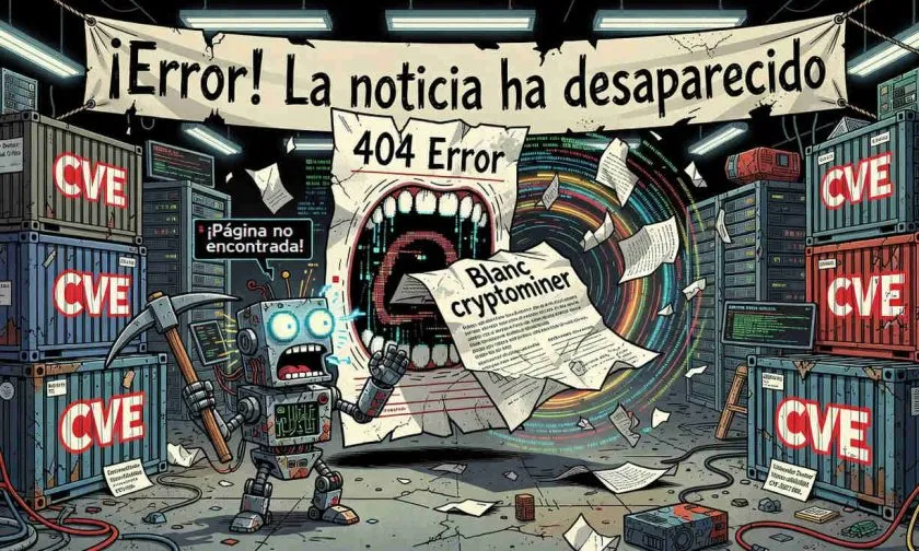 Error 404: se pierde el artículo sobre Blanc cryptominer en SecurityWeek