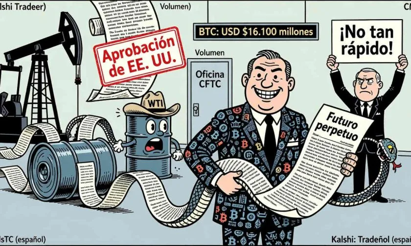 Kalshi intenta replicar futuros perpetuos de BTC en el petróleo WTI en EE.UU.