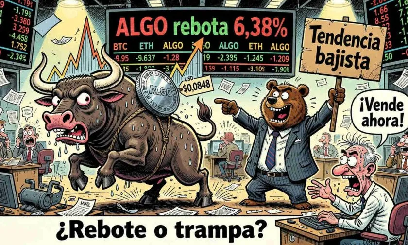 Algorand (ALGO) rebota 6,38% y recupera la media de 30 días este 2 de agosto de 2026