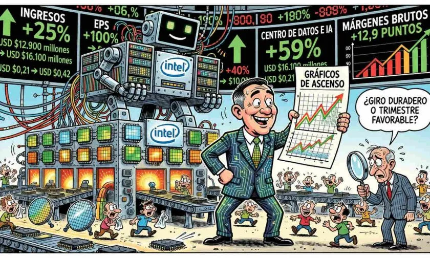 Intel sorprende con su mayor crecimiento de ingresos en más de 15 años