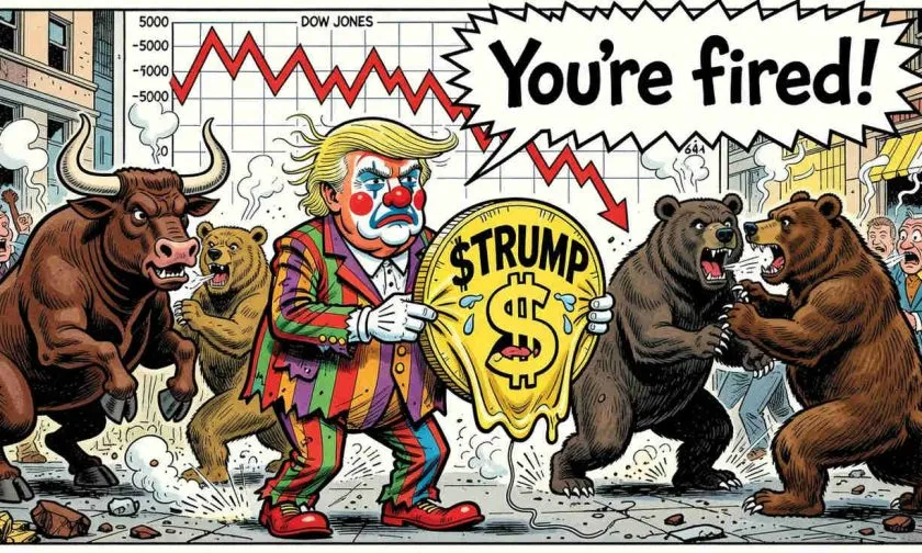 MAGA ($TRUMP) extiende su agonía: cae 2.72% y el fantasma del dólar asoma