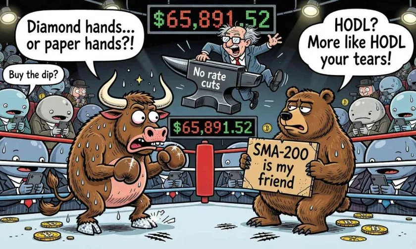 Bitcoin da un respiro esperanzador sobre los $65.000: ¿fin de la corrección o pausa antes de caer a $60.000?