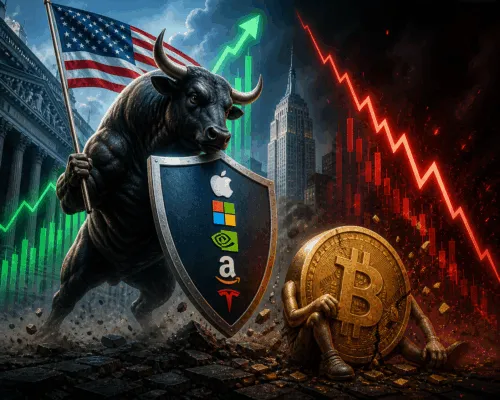 Bitcoin Tertinggal Jauh Saat S&P 500 Cetak ATH Baru