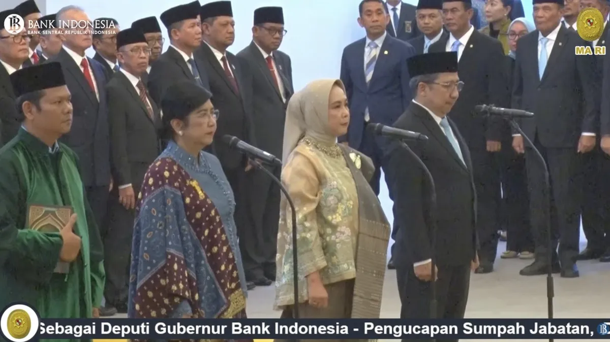 Destry Damayanti dilantik sebagai Gubernur Bank Indonesia 2026-2031