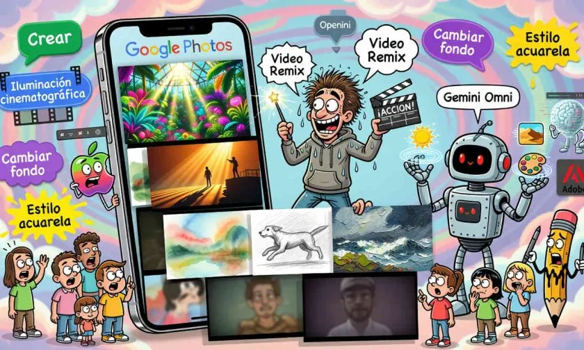 Google Photos suma Video Remix con IA para editar clips en segundos