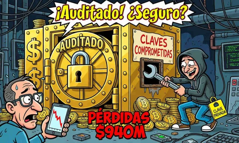 Hackers roban USD $940 millones en cripto en 6 meses: las auditorías no son suficiente