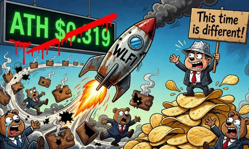 WLFI se dispara un 6% y desafía soportes históricos en el 10 de junio de 2026