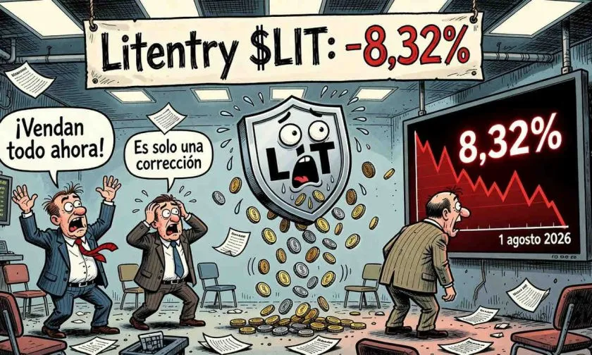 $LIT se desploma un 8% el 1 de agosto de 2026 y desata dudas sobre la continuación del rally