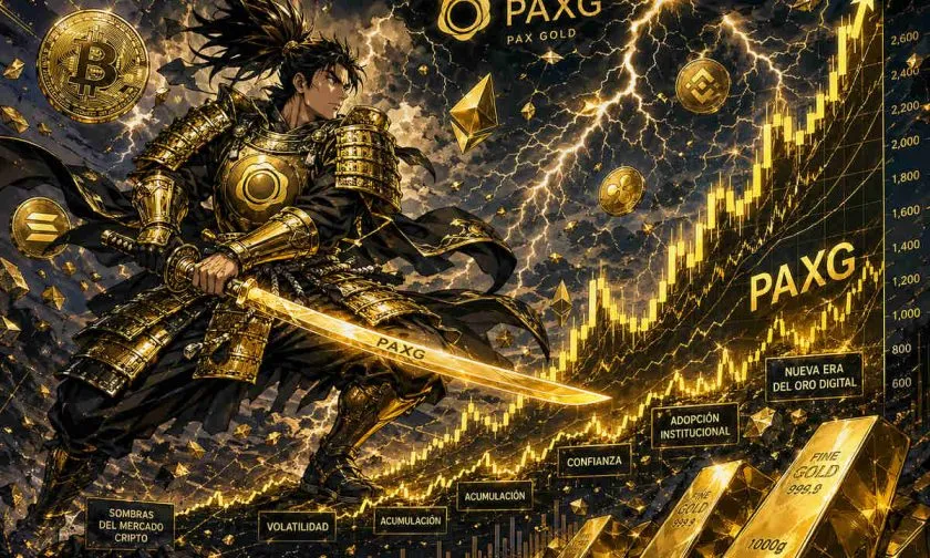 PAXG sube 0,45% en sesión volátil, oro cripto resiste presiones