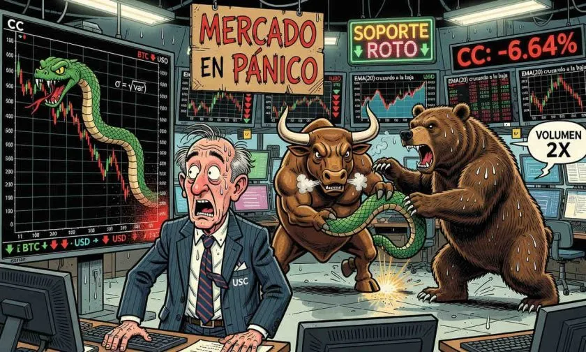 Canton (CC) se desploma 6.64% y rompe soporte clave: ¿qué esperar?