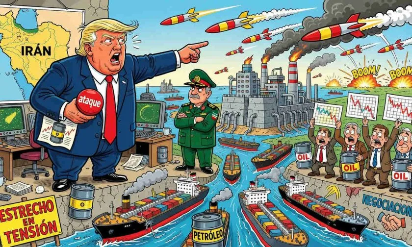 Trump promete nuevos ataques a Irán, amenaza con tomar objetivos energéticos clave