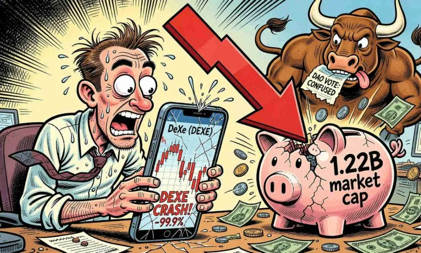 DeXe (DEXE) en caída libre: el token pierde un 10% en 24 horas y quiebra soportes clave