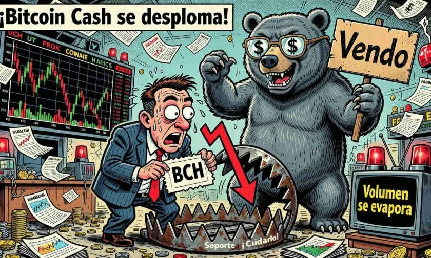 Bitcoin Cash (BCH) se enfría en un mercado sin volumen: el soporte de USD $205,99 define la próxima jugada