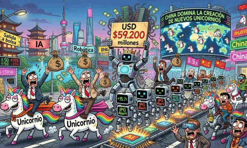 China creó un nuevo unicornio cada 3 días durante la primera mitad de 2026 —y la IA domina