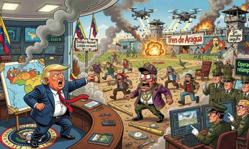 Trump afirma que ataque de EE. UU. mató al líder del Tren de Aragua en Venezuela