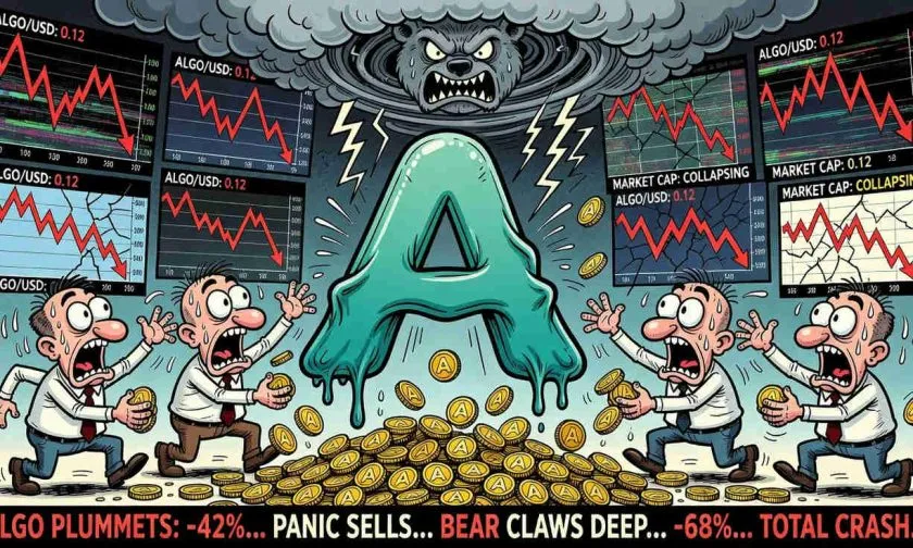 Algorand se hunde un 6.4% y pone en jaque sus niveles de soporte críticos