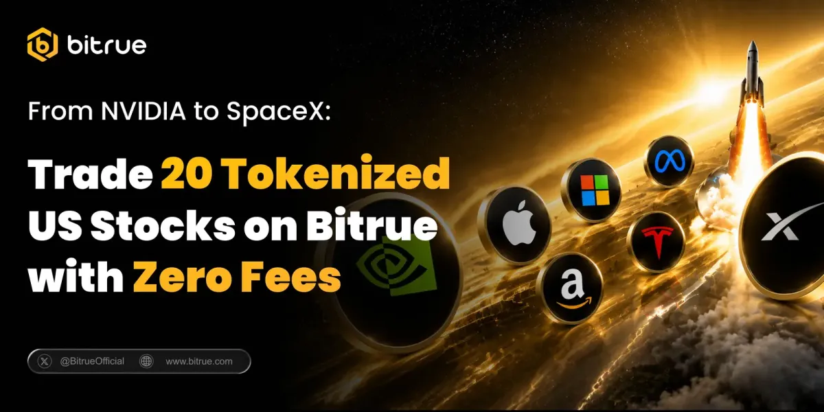 Bitrue, 사상 최초의 3배 SpaceX 노출 상품을 포함한 3배 레버리지 미국 주식 토큰화 상품 출시