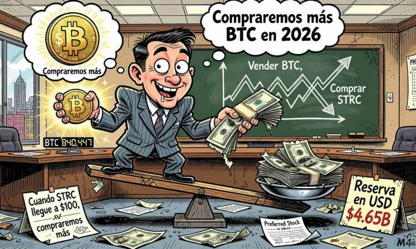Strategy planea reiniciar la adquisición de Bitcoin en 2026, afirma CEO