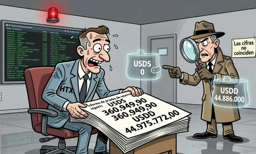 Discrepancias en reservas de HTX revelan diferencias con datos en Blockchain