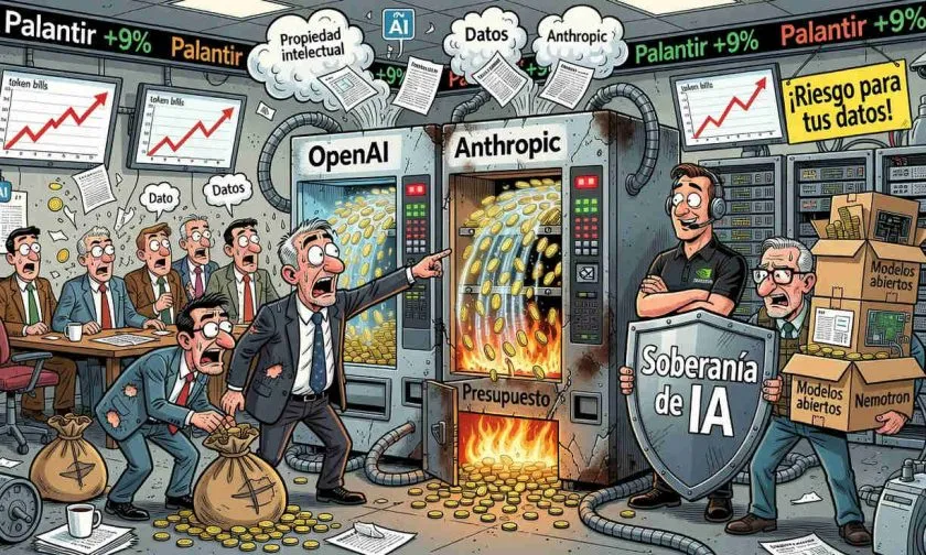 Alex Karp arremete contra OpenAI y Anthropic por el precio de los tokens de IA