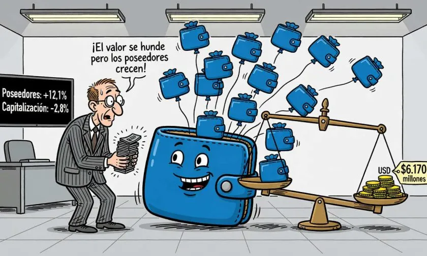 Crédito tokenizado alcanza USD $6.170 millones pese a una caída trimestral