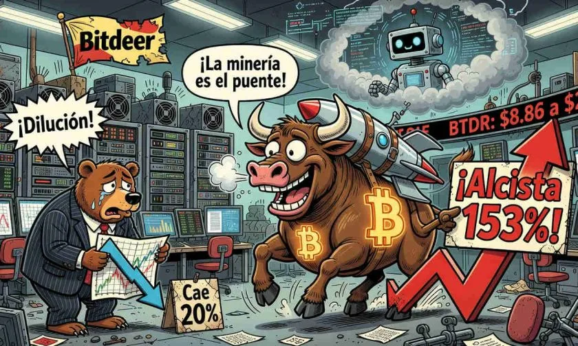 Bitdeer podría experimentar un alza del 153% según Benchmark tras contrato de IA