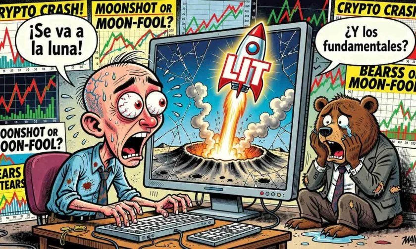 Litentry se dispara un 32% en siete días: ¿se avecina una ruptura o solo un rebote en mercado bajista?