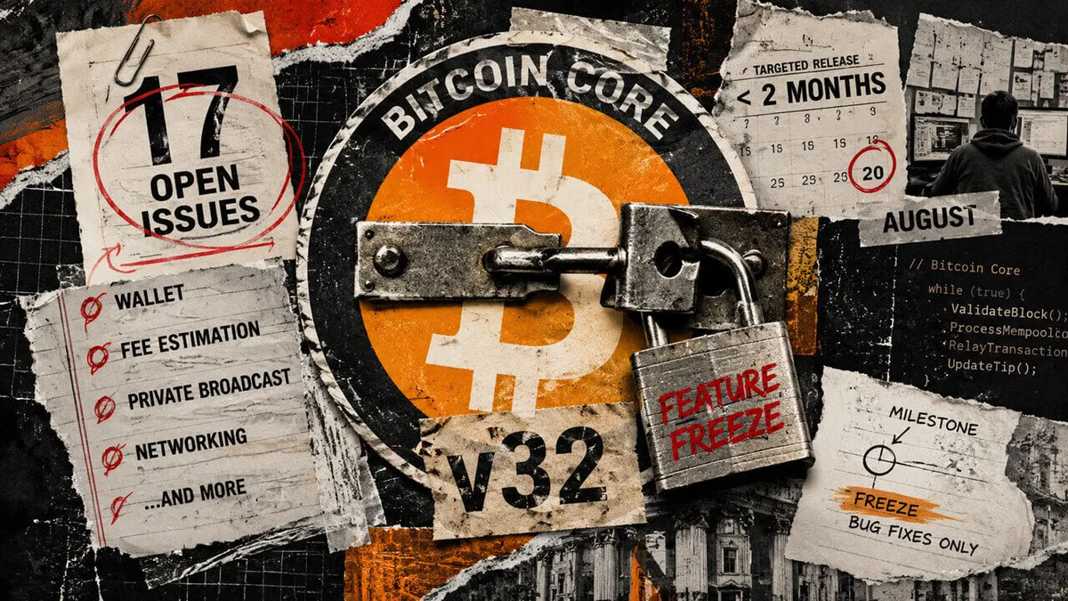 Rebase issues complicate Bitcoin Core's nearing feature freeze timeline