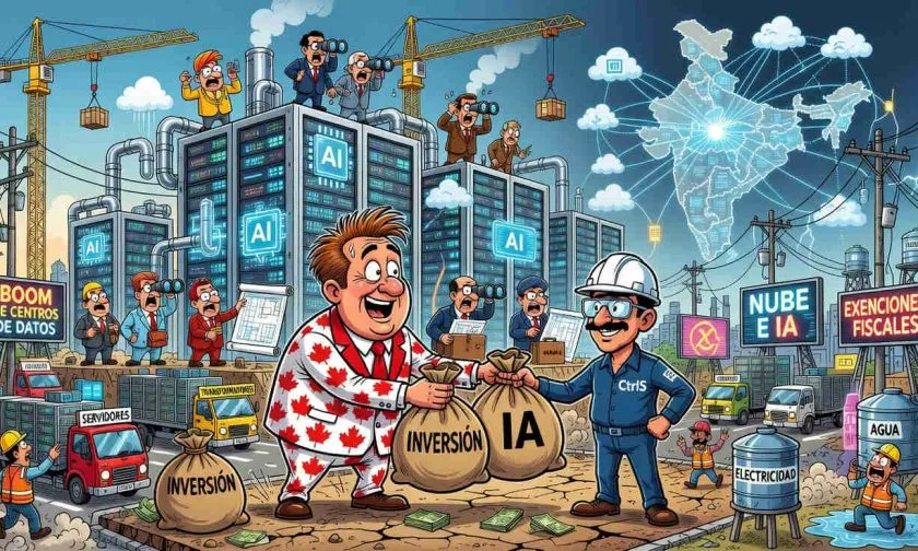 Gigante de pensiones de Canadá invierte USD $741 millones para centros de datos de IA
