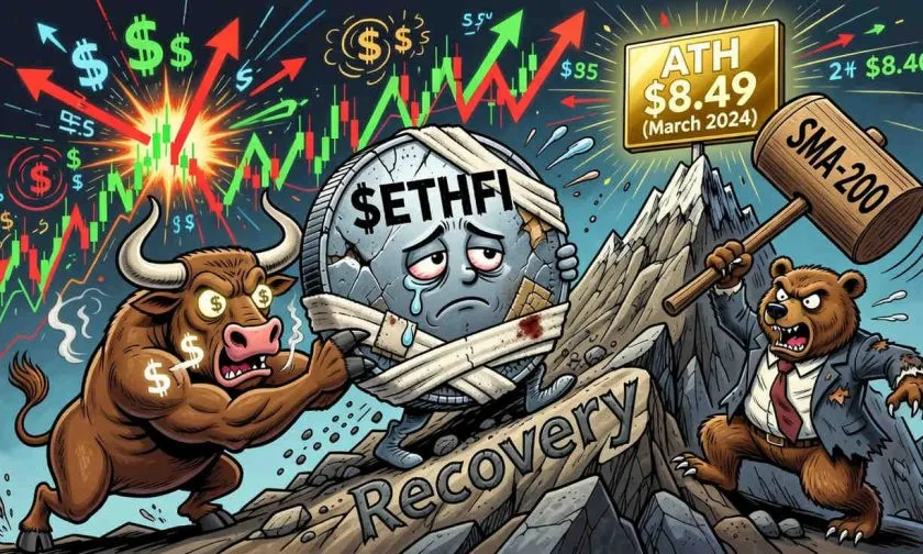 ETHFI se dispara un 25% en una semana: ¿inicio de una recuperación sostenible o trampa alcista?