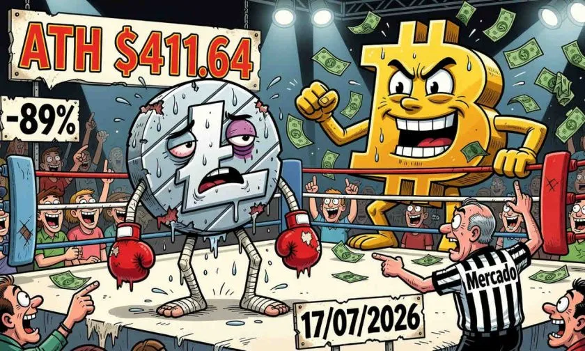 LTC toca mínimos no vistos en años: ¿oportunidad de compra o señal de capitulación este 17 de julio de 2026?