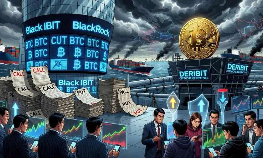 Opciones del IBIT de BlackRock superan a Deribit y refuerzan la adopción institucional de Bitcoin