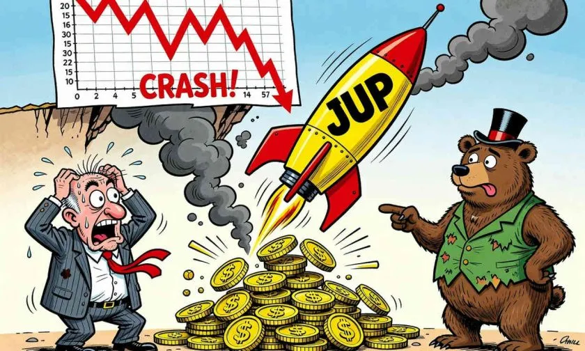 Jupiter (JUP) cae 4.28% y pone a prueba el soporte de los USD $0,20