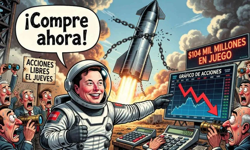 SpaceX: ¿Comprar antes del desbloqueo de acciones de USD $104 mil millones?