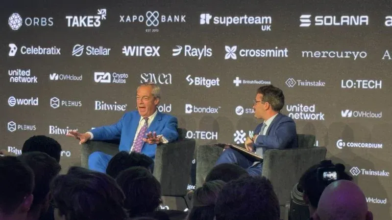 Tether stakeholder’s undisclosed £5 million gift to Farage adds to Reform UK funding scrutiny: reports