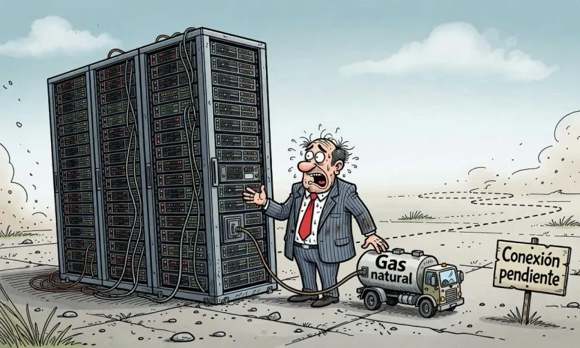 Oracle evalúa llevar gas en camiones a su proyecto de IA en Nuevo México