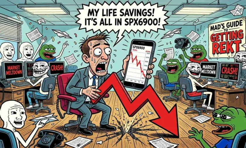 SPX resbala 83% desde su máximo histórico: ¿es el fin de la mememanía?