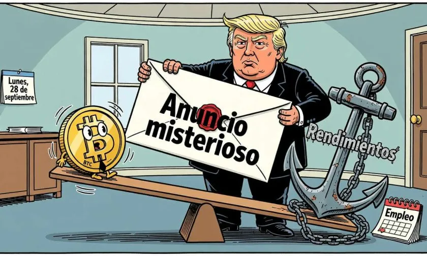 Bitcoin se prepara para una semana clave con anuncios de Trump y datos económicos