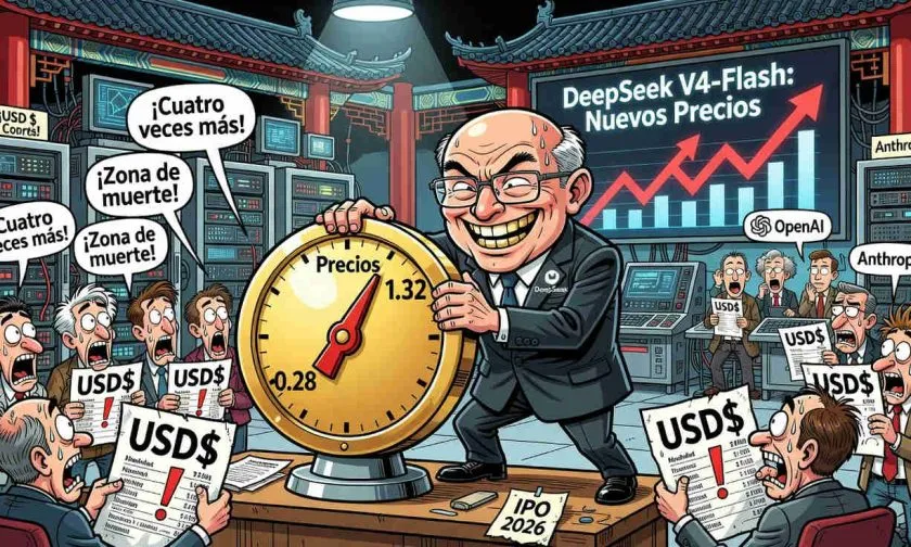 DeepSeek aumenta tarifas de IA más de cuatro veces, marca fin de la era de precios bajos
