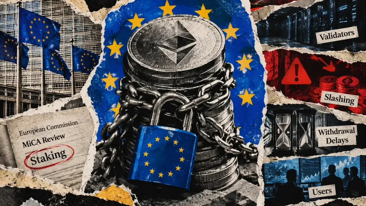EU MiCA review raises concerns over staking yields and network security