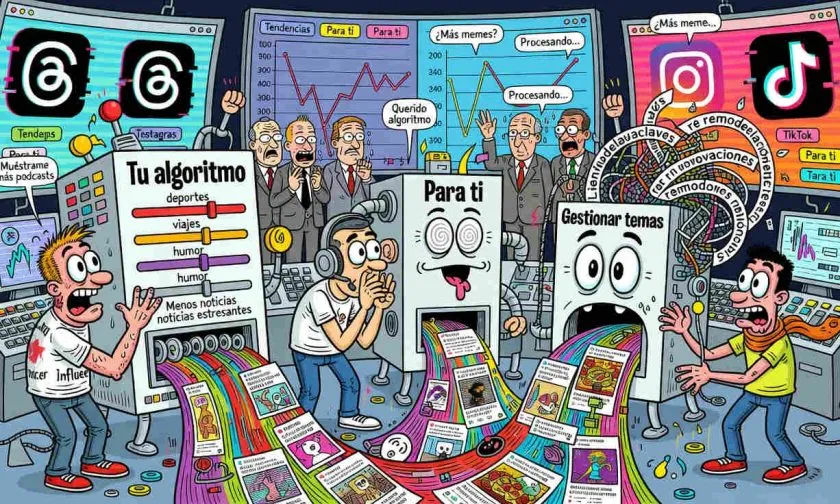 Meta, Instagram y TikTok entregan más control del algoritmo a los usuarios con ayuda de la IA