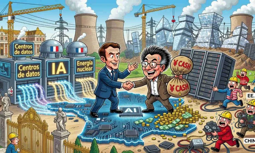 Francia capta USD $108.000 millones y la mitad viene de SoftBank para centros de datos de IA