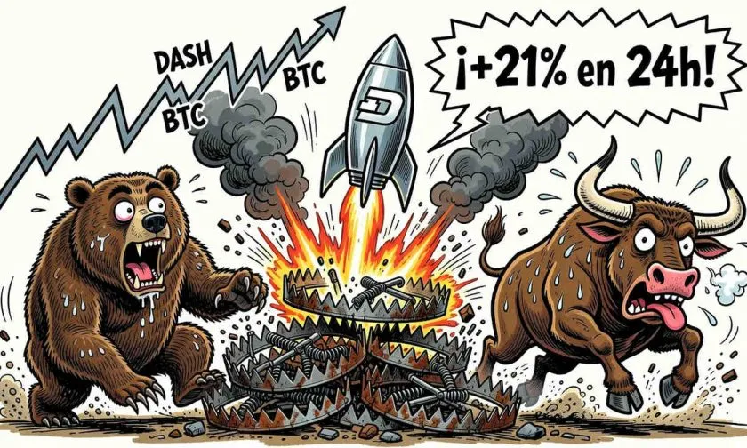 Dash ($DASH) se dispara 21% en medio de un repunte de volumen: ¿fin de la corrección o trampa para inversores?