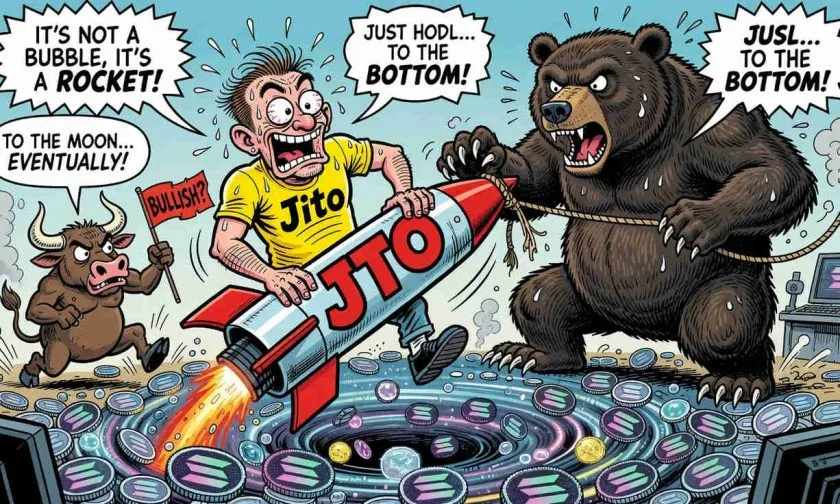 Jito ($JTO) se desploma un 7.55% ¿Fin de la recuperación o ventana de compra?